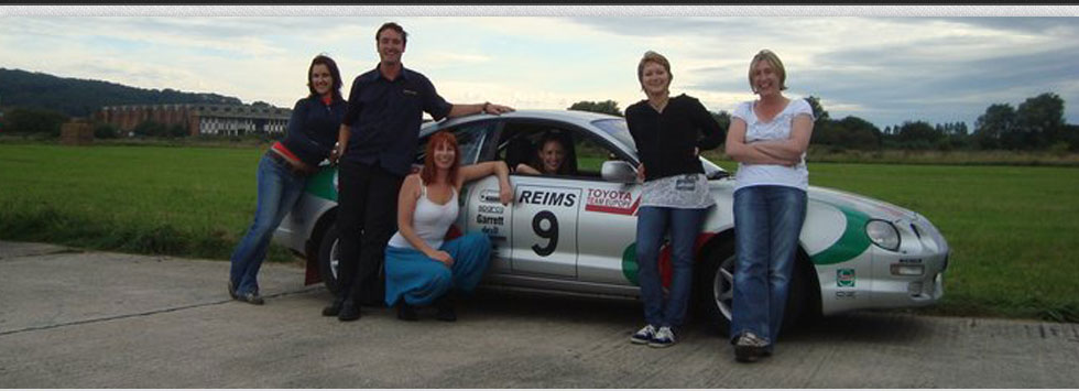 Richard Knott with some Happy Customers and Toyota Celica 